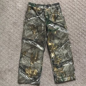 Carhartt Youth camouflage pants